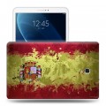 Дизайнерский силиконовый чехол для Samsung Galaxy Tab A 10.5 флаг Испании