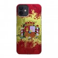 Дизайнерский силиконовый чехол для Iphone 12 флаг Испании
