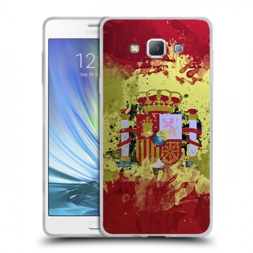 Дизайнерский пластиковый чехол для Samsung Galaxy A7 флаг Испании