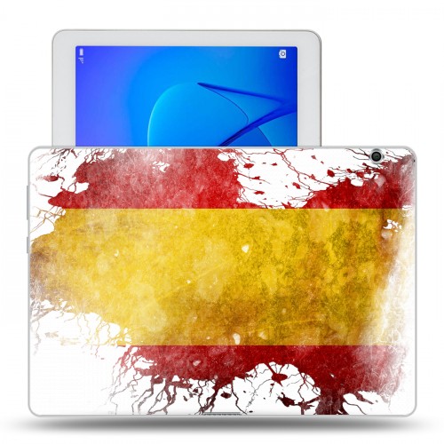Дизайнерский силиконовый чехол для Huawei MediaPad T3 10 флаг Испании