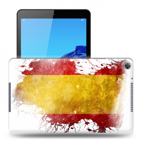 Дизайнерский силиконовый чехол для Huawei MediaPad M5 lite 8 флаг Испании