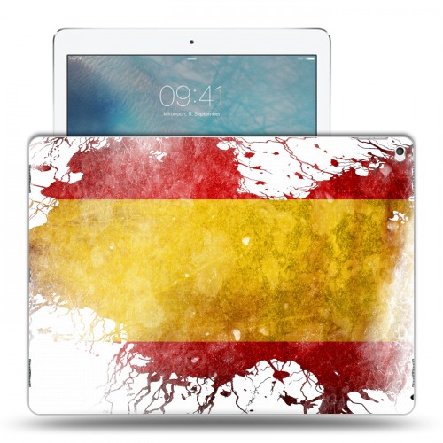 Дизайнерский пластиковый чехол для Ipad Pro флаг Испании