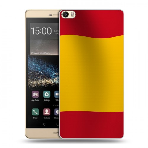 Дизайнерский пластиковый чехол для Huawei P8 Max флаг Испании