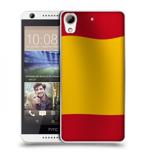 Дизайнерский пластиковый чехол для HTC Desire 626 флаг Испании
