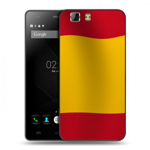 Дизайнерский силиконовый чехол для Doogee X5 флаг Испании