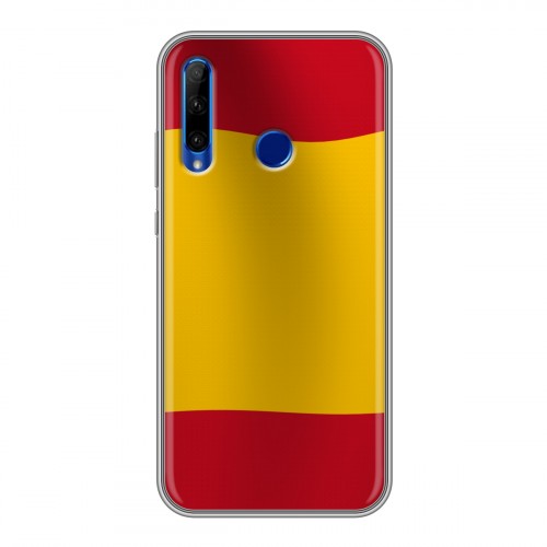 Дизайнерский силиконовый чехол для Huawei Honor 10i флаг Испании