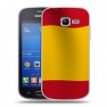 Дизайнерский пластиковый чехол для Samsung Galaxy Trend Lite флаг Испании