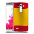 Дизайнерский пластиковый чехол для LG G3 (Dual-LTE) флаг Испании