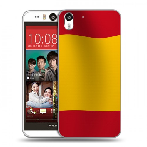Дизайнерский силиконовый чехол для HTC Desire Eye флаг Испании