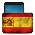 Дизайнерский силиконовый чехол для Xiaomi Mi Pad 2 флаг Испании