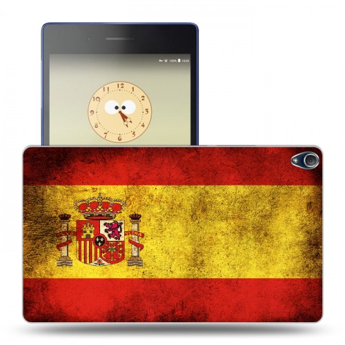 Дизайнерский силиконовый чехол для Lenovo Tab 3 8 Plus флаг Испании