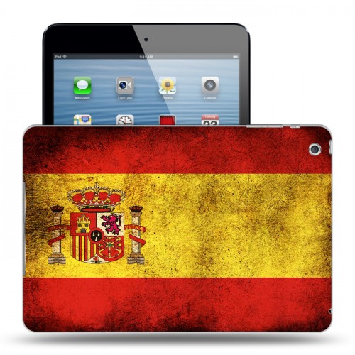 Дизайнерский силиконовый чехол для Ipad Mini флаг Испании