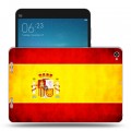 Дизайнерский силиконовый чехол для Xiaomi Mi Pad 2 флаг Испании