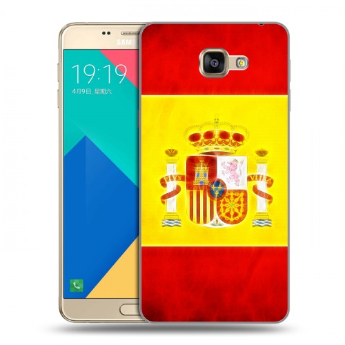 Дизайнерский силиконовый чехол для Samsung Galaxy A9 флаг Испании