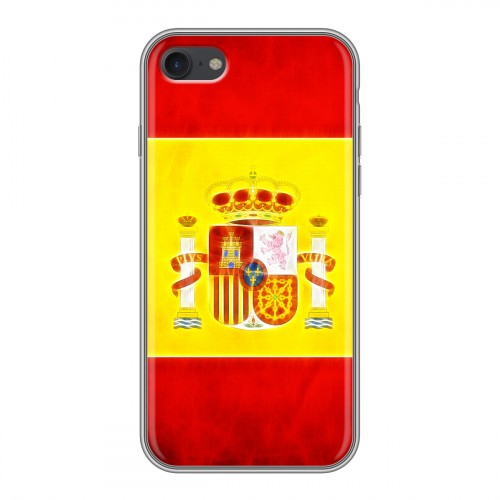 Дизайнерский силиконовый чехол для Iphone 7 флаг Испании