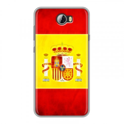 Дизайнерский силиконовый чехол для Huawei Y5 II флаг Испании