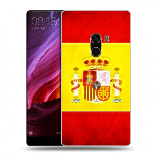 Дизайнерский пластиковый чехол для Xiaomi Mi Mix флаг Испании