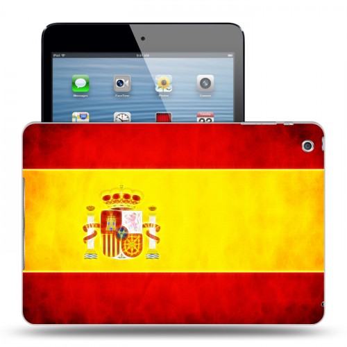 Дизайнерский пластиковый чехол для Ipad Mini флаг Испании