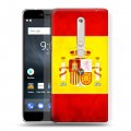 Дизайнерский пластиковый чехол для Nokia 6 (2018) флаг Испании