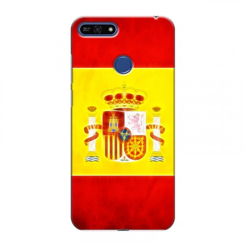 Дизайнерский силиконовый чехол для Huawei Honor 7A Pro флаг Испании