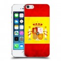 Дизайнерский пластиковый чехол для Iphone 5s флаг Испании