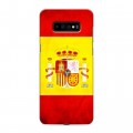 Дизайнерский пластиковый чехол для Samsung Galaxy S10 Plus флаг Испании
