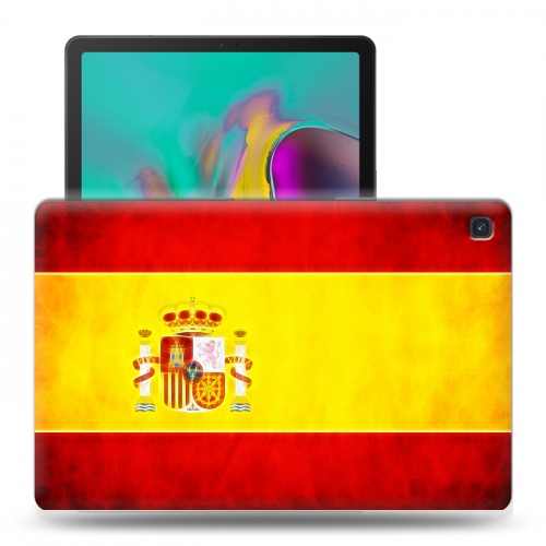 Дизайнерский силиконовый чехол для Samsung Galaxy Tab S5e флаг Испании