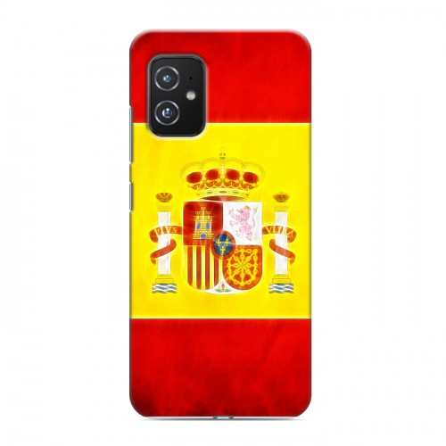 Дизайнерский силиконовый чехол для ASUS ZenFone 8 флаг Испании