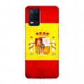 Дизайнерский пластиковый чехол для Realme Narzo 30 5G флаг Испании