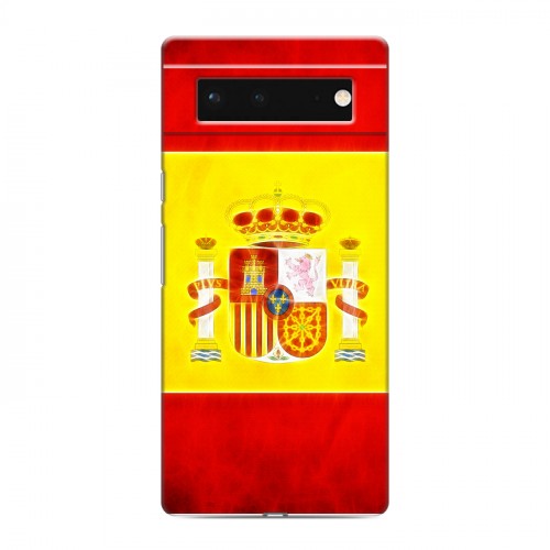 Дизайнерский пластиковый чехол для Google Pixel 6 флаг Испании