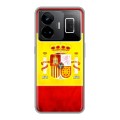 Дизайнерский пластиковый чехол для Realme GT3 флаг Испании