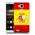 Дизайнерский силиконовый чехол для Huawei Ascend Mate 7 флаг Испании