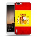 Дизайнерский пластиковый чехол для Huawei Honor 6 Plus флаг Испании