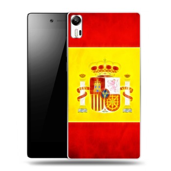 Дизайнерский силиконовый чехол для Lenovo Vibe Shot флаг Испании (на заказ)