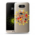 Полупрозрачный дизайнерский пластиковый чехол для LG G5 флаг Испании