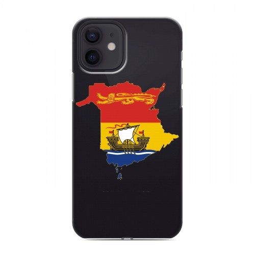Полупрозрачный дизайнерский силиконовый чехол для Iphone 12 флаг Испании