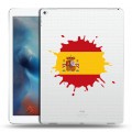 Полупрозрачный дизайнерский пластиковый чехол для Ipad Pro флаг Испании