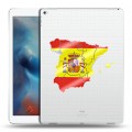 Полупрозрачный дизайнерский пластиковый чехол для Ipad Pro флаг Испании