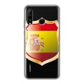 Полупрозрачный дизайнерский силиконовый чехол для Huawei P30 Lite флаг Испании