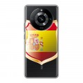 Полупрозрачный дизайнерский силиконовый чехол для Realme 11 Pro флаг Испании