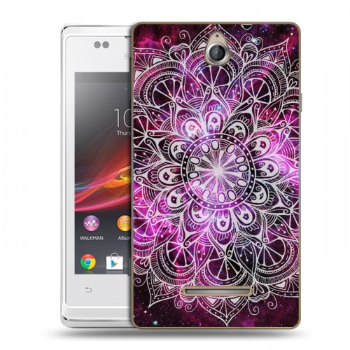 Дизайнерский пластиковый чехол для Sony Xperia E Астральные карты