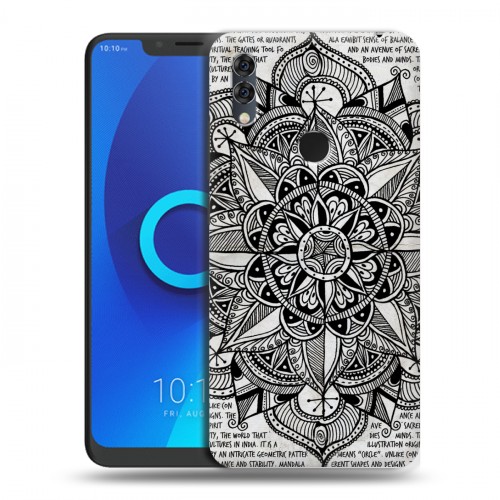 Дизайнерский силиконовый чехол для Alcatel 5V Астральные карты