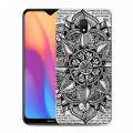 Дизайнерский силиконовый с усиленными углами чехол для Xiaomi RedMi 8A Астральные карты