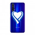 Полупрозрачный дизайнерский пластиковый чехол для Huawei Honor 20 флаг греции