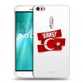 Полупрозрачный дизайнерский пластиковый чехол для Asus ZenFone 3 Ultra Флаг Турции