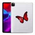 Полупрозрачный дизайнерский силиконовый чехол для Ipad Pro 11 (2020) Флаг Турции