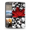 Дизайнерский пластиковый чехол для HTC Desire 828 флаг Канады