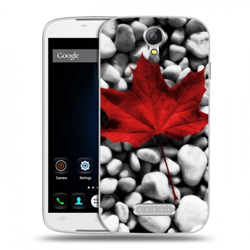 Дизайнерский пластиковый чехол для Doogee X6 флаг Канады