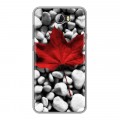 Дизайнерский силиконовый чехол для Huawei Y5 II флаг Канады
