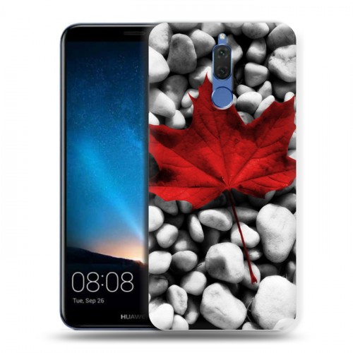 Дизайнерский силиконовый чехол для Huawei Nova 2i флаг Канады